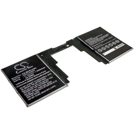 11.36V, Li-Polymer, 4800mAh, Tablet battery fits Microsoft, G3hta065h, Surface Book 3 13.5 Keyboard, 54.53Wh Tablet Cameron Sino Technology Limited