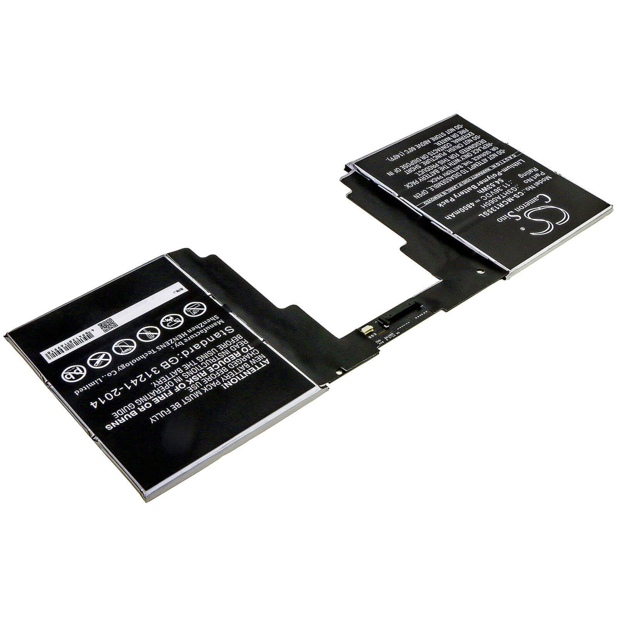 11.36V, Li-Polymer, 4800mAh, Tablet battery fits Microsoft, G3hta065h, Surface Book 3 13.5 Keyboard, 54.53Wh Tablet Cameron Sino Technology Limited