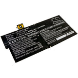 7.58V, Li-Polymer, 4800mAh, Tablet battery fits Microsoft, G3hta056h, Surface Pro X 1876, 36.38Wh Tablet Cameron Sino Technology Limited