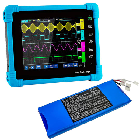 7.4V, Li-Polymer, 8200mAh, Equipment battery fits Micsig, Sec5076170-2s, ATO1102, Ato1104, 60.68Wh Equipment, Survey, Test Cameron Sino Technology Limited