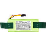 14.4V, Ni-MH, 1800mAh, Vacuum battery fits Ecovacs, Redmond, Deebot Deepoo X600, Deebot Deepoo Zn605, Deebot Deepoo Zn606, 25.92Wh Vacuum Cameron Sino Technology Limited