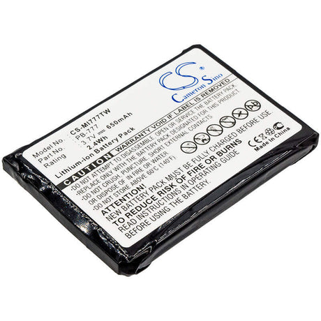 3.7V, Li-ion, 650mAh, Two-Way Radio battery fits Midland, Pb-777, 777, Pmr446+, 2.41Wh Two-Way Radio Cameron Sino Technology Limited