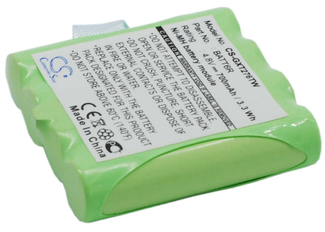 4.8V, Ni-MH, 700mAh, Two-Way Radio battery fits Uniden, Midland, Avp6, C881, Gxt635, 3.36Wh Two-Way Radio Cameron Sino Technology Limited