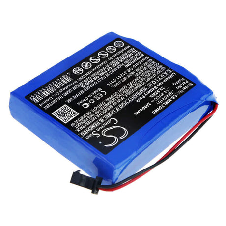 14.8V, Li-ion, 2400mAh, Medical battery fits Million, B0402101, Ml1100, Ml700, 35.52Wh Medical Cameron Sino Technology Limited (Medical)