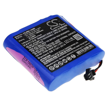14.8V, Li-ion, 2600mAh, Medical battery fits Million, Fy-18650lp01555, Ml1200, Ml1500, 38.48Wh Medical Cameron Sino Technology Limited (Medical)