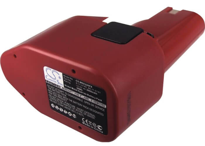 12.0V, Ni-MH, 3000mAh, Power Tools battery fits Milwaukee, 48-11-0140, 0398-1, 0399-1, 36Wh Power Tools Cameron Sino Technology Limited (Power Tools)