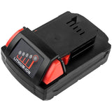 18.0V, Li-ion, 2000mAh, Power Tools battery fits Geberit, Novopress, Fromm, Atlas Copco, Berner, Milwaukee, 175187, Loktor H18, Loktor P18t, 36Wh Power Tools Cameron Sino Technology Limited (Power Tools)