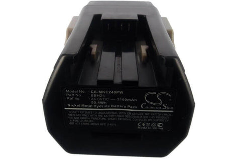 Power Tools Battery For Milwaukee Bxl24, Bxs24, Mini Relay Sh04 16 24v, 2100mah - 50.40wh Power Tools Cameron Sino Technology Limited (Power Tools)