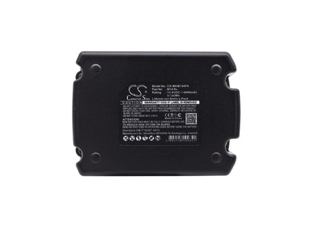 14.4V, Li-ion, 4000mAh, Power Tools battery fits Milwaukee, M14 B4, C14 Dd, C14 Pd, 57.6Wh Power Tools Cameron Sino Technology Limited (Power Tools)