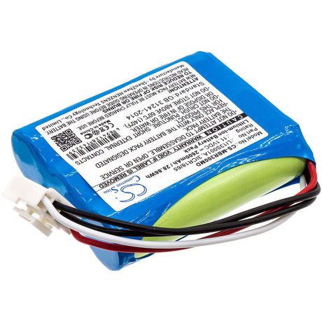 11.1V, Li-ion, 2600mAh, Medical battery fits Mindray, 022-000122-00, Beneheart R3, Beneheart R3 Ekg, 28.86Wh Medical Cameron Sino Technology Limited (Medical)