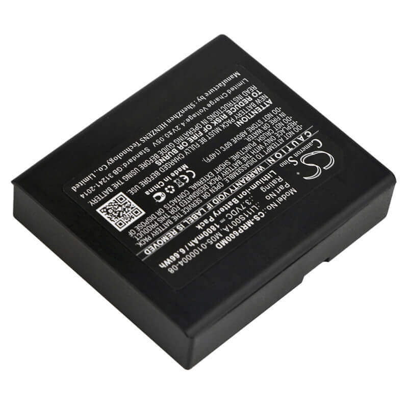 3.7V, Li-ion, 1800mAh, Medical battery fits Mindray, 022-000008-00, Dpm2, Oxymetre Pouls Pm60, 6.66Wh Medical Cameron Sino Technology Limited (Medical)
