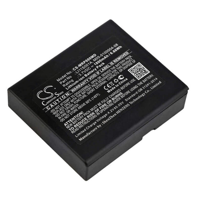 3.7V, Li-ion, 1800mAh, Medical battery fits Mindray, 022-000008-00, Dpm2, Oxymetre Pouls Pm60, 6.66Wh Medical Cameron Sino Technology Limited (Medical)