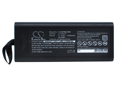 11.1V, Li-ion, 4500mAh, Medical battery fits Mindray, 115-018012-00, Accutorr 3, Accutorr 7, 49.95Wh Medical Cameron Sino Technology Limited (Medical)