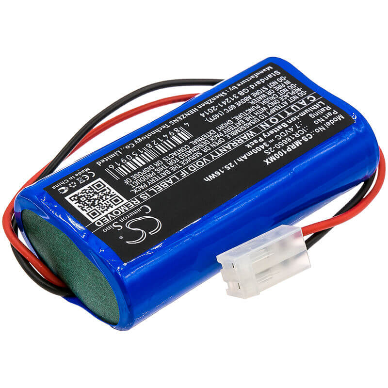 7.4V, Li-ion, 3400mAh, Medical battery fits Mindray, Icr18650-2s, Sp1, Sp1 Syringe Pump, 25.16Wh Medical Cameron Sino Technology Limited (Medical)