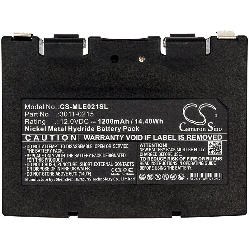 12.0V, Ni-MH, 1200mAh, Equipment battery fits Minelab, 3011-0215, Eureka Gold Metal Detector, Musketeer Advantage Metal Dete, 14.4Wh Equipment, Survey, Test Cameron Sino Technology Limited