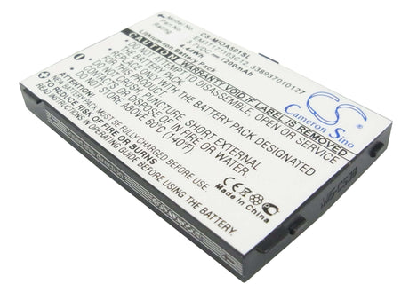3.7V, Li-ion, 1200mAh, SmartPhone battery fits Mitac, 338937010127, Mio A500, Mio A501, 4.44Wh Mobile, SmartPhone Cameron Sino Technology Limited (Smartphone)