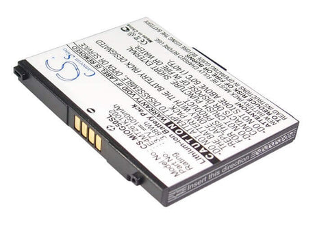 3.7V, Li-ion, 1050mAh, PDA battery fits Mitac, 338937010153, Mio Leap G50, Mio Leap K1, 3.89Wh PDA, Pocket PC Cameron Sino Technology Limited