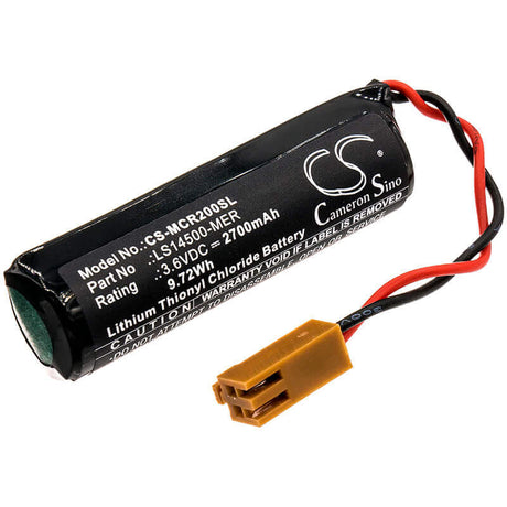 PLC Battery for Mitsubishi, Cr1, Cr2, Cr2-532m 3.6v, 2700mah - 9.72wh PLC Cameron Sino Technology Limited