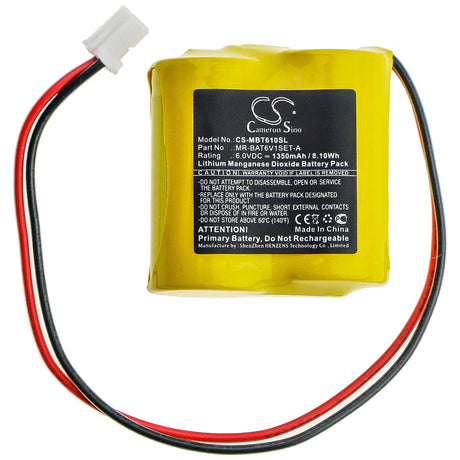 PLC Battery for Mitsubishi, Mr-bat6v1set-a 6v, 1350mah - 8.10wh PLC Cameron Sino Technology Limited