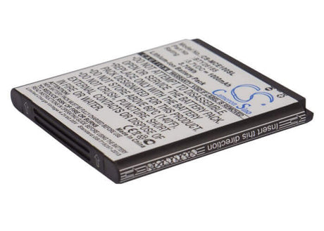 3.7V, Li-ion, 1000mAh, SmartPhone battery fits Overmax, Mobistel, Bty26185, Cynus E1, Mt-350b, 3.7Wh Mobile, SmartPhone Cameron Sino Technology Limited (Smartphone)