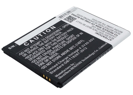 3.7V, Li-ion, 3000mAh, SmartPhone battery fits Mobistel, Bty26189, Cynus F8, 11.1Wh Mobile, SmartPhone Cameron Sino Technology Limited (Smartphone)