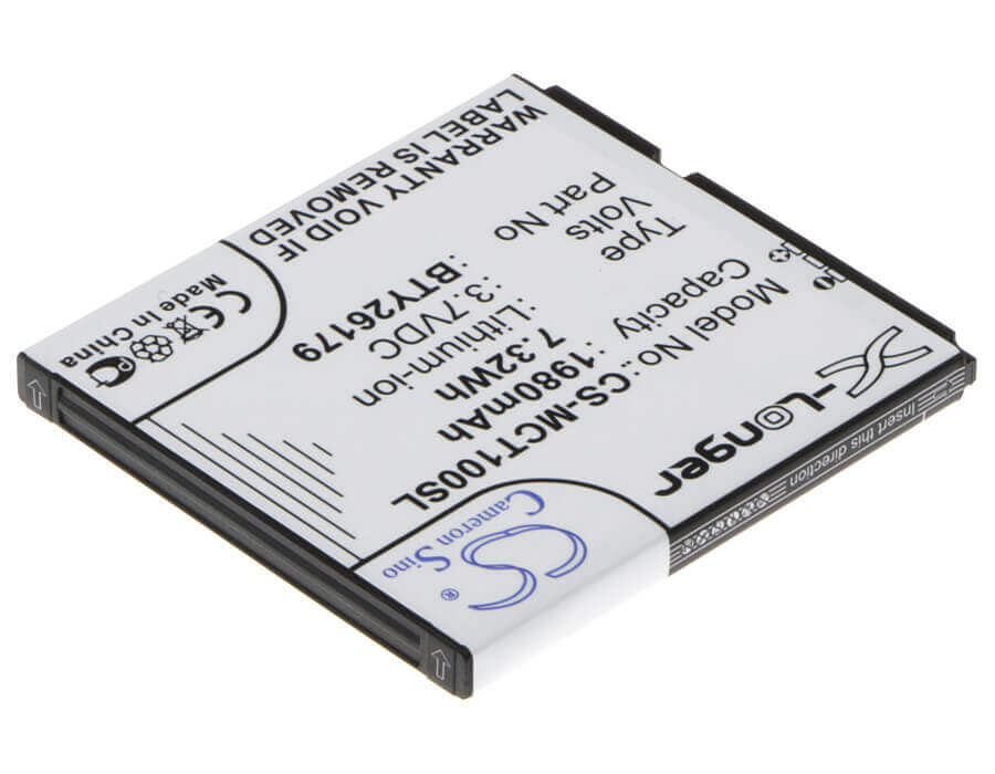 3.7V, Li-ion, 1980mAh, SmartPhone battery fits Mobistel, Bty26179, Cynus T1, 7.33Wh Mobile, SmartPhone Cameron Sino Technology Limited (Smartphone)