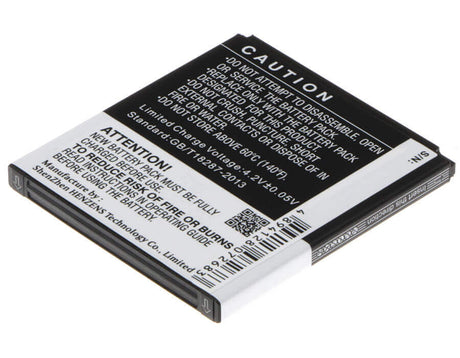 3.7V, Li-ion, 1980mAh, SmartPhone battery fits Mobistel, Bty26179, Cynus T1, 7.33Wh Mobile, SmartPhone Cameron Sino Technology Limited (Smartphone)