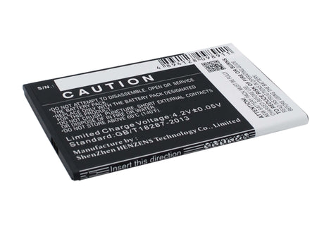 3.7V, Li-ion, 2600mAh, SmartPhone battery fits Mobistel, Bty26186, Cynus T7, Mt-600s, 9.62Wh Mobile, SmartPhone Cameron Sino Technology Limited (Smartphone)