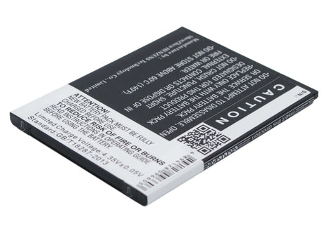 3.8V, Li-ion, 2000mAh, SmartPhone battery fits Mobistel, Bty26190, Cynus T8, 7.6Wh Mobile, SmartPhone Cameron Sino Technology Limited (Smartphone)