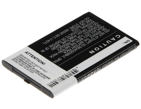 3.7V, Li-ion, 1000mAh, SmartPhone battery fits Mobistel, Bty26177, El420, El420 Dual, 3.7Wh Mobile, SmartPhone Cameron Sino Technology Limited (Suspended)