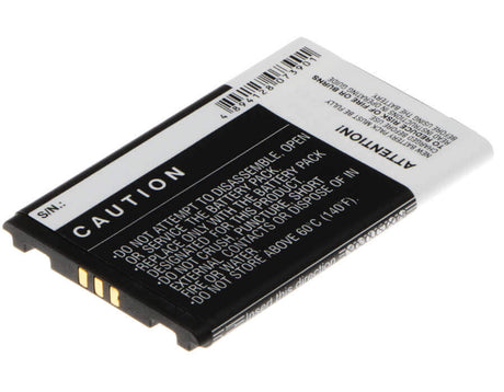 3.7V, Li-ion, 1000mAh, SmartPhone battery fits Mobistel, Bty26177, El420, El420 Dual, 3.7Wh Mobile, SmartPhone Cameron Sino Technology Limited (Suspended)