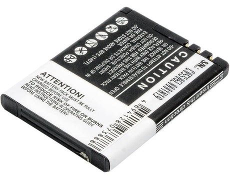3.7V, Li-ion, 700mAh, SmartPhone battery fits Mobistel, Bty26176, El460, El460 Dual, 2.59Wh Mobile, SmartPhone Cameron Sino Technology Limited (Smartphone)