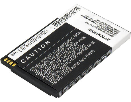 3.7V, Li-ion, 950mAh, SmartPhone battery fits Mobistel, Bty26174, El530, El530 Dual, 3.52Wh Mobile, SmartPhone Cameron Sino Technology Limited (Smartphone)