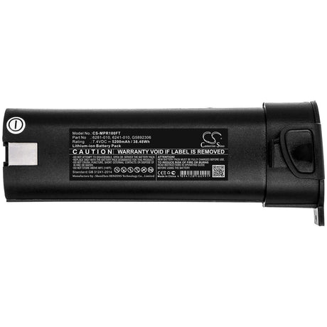 7.4V, Li-ion, 5200mAh, Equipment battery fits Monarch, 6241-010, Nova-Pro 100 LED Stroboscopes, Nova-pro Stroboscopes, 38.48Wh Equipment, Survey, Test Cameron Sino Technology Limited