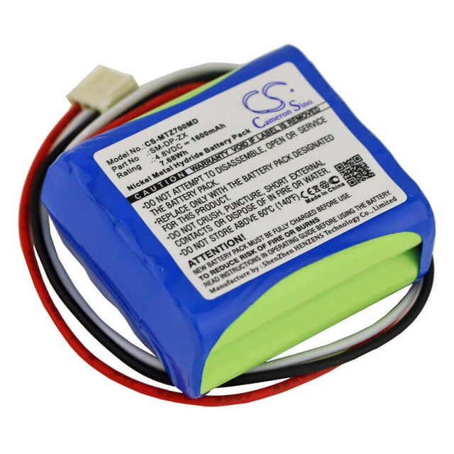 4.8V, Ni-MH, 1600mAh, Medical battery fits Morita, Sm-dp-zx, 7.68Wh Medical Cameron Sino Technology Limited (Medical)