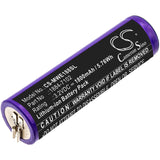 3.2V, LiFePO4, 1800mAh, Shaver battery fits Moser, 1884-7102, 1884 Li+pro, Ermila 1884, 5.76Wh Shaver Cameron Sino Technology Limited