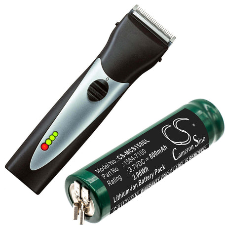 3.7V, Li-ion, 800mAh, Shaver battery fits Moser, 1584-7100, Chromstyle 1584, 2.96Wh Shaver Cameron Sino Technology Limited