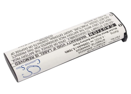 4.8V, Ni-MH, 1200mAh, Two-Way Radio battery fits Motorola, Nntn4190, 53871, Cp100, 5.76Wh Two-Way Radio Cameron Sino Technology Limited