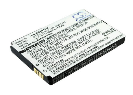 SmartPhone Battery For Motorola A910, E770, E1070 3.7v, 1100mah - 4.07wh Mobile, SmartPhone Cameron Sino Technology Limited (Smartphone)