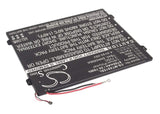 3.7V, Li-Polymer, 6700mAh, Tablet battery fits Motorola, L-l-l Dc110510, Mz615, Mz616, 24.79Wh Tablet Cameron Sino Technology Limited