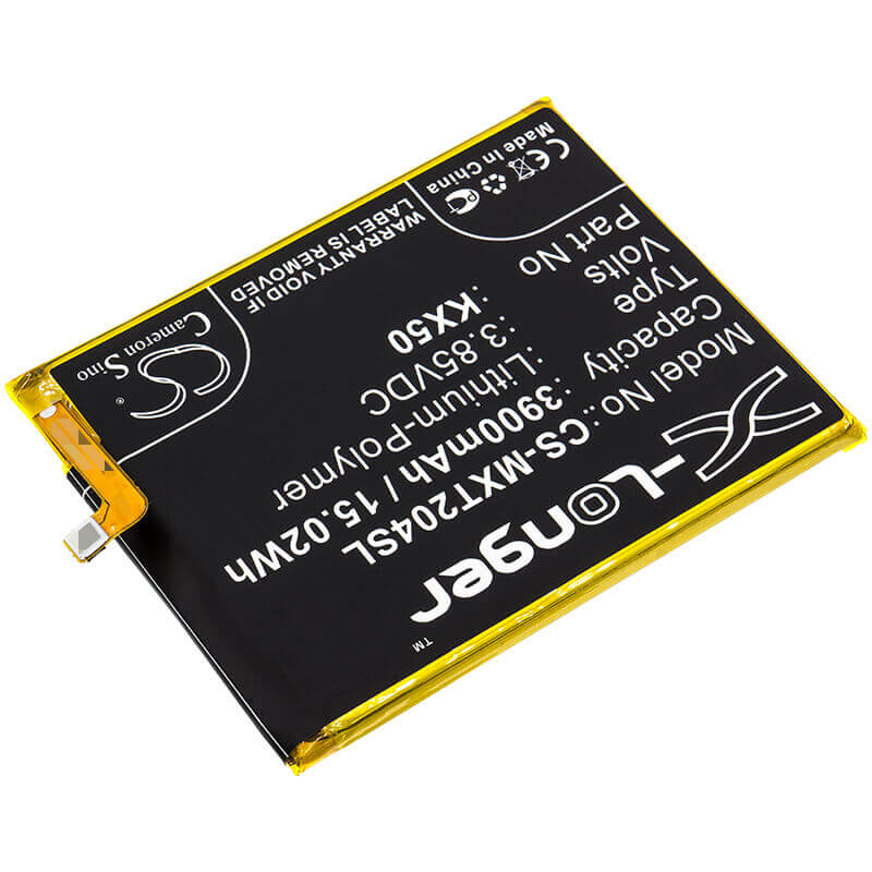 3.85V, Li-Polymer, 3900mAh, SmartPhone battery fits Motorola, Kx50, G Stylus 2020, Moto G Pro, 15.02Wh Mobile, SmartPhone Cameron Sino Technology Limited (Smartphone)