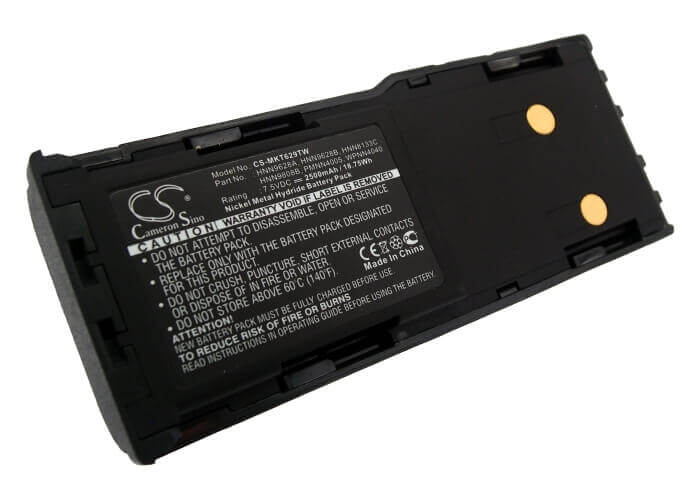 7.5V, Ni-MH, 2500mAh, Two-Way Radio battery fits Motorola, Hnn8133c, Cp250, Cp450, 18.75Wh Two-Way Radio Cameron Sino Technology Limited