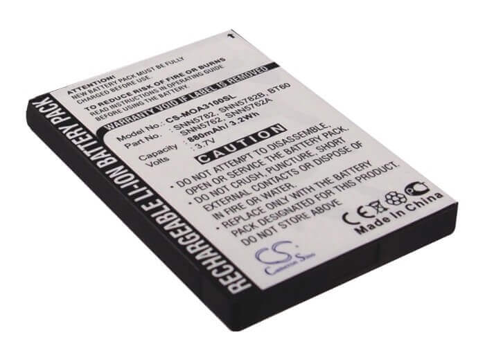 3.7V, Li-ion, 880mAh, SmartPhone battery fits Motorola, Motorola, Bt60, A3100, C168i, 3.26Wh Mobile, SmartPhone Cameron Sino Technology Limited (Smartphone)