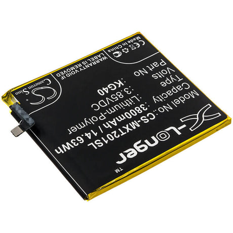 3.85V, Li-Polymer, 3800mAh, SmartPhone battery fits Motorola, Kg40, G8 Play, Moto G Fast, 14.63Wh Mobile, SmartPhone Cameron Sino Technology Limited (Smartphone)