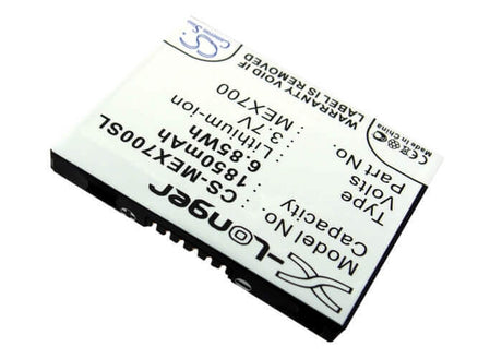 3.7V, Li-ion, 1850mAh, SmartPhone battery fits Motorola, Lex 700, 6.85Wh Mobile, SmartPhone Cameron Sino Technology Limited (Suspended)