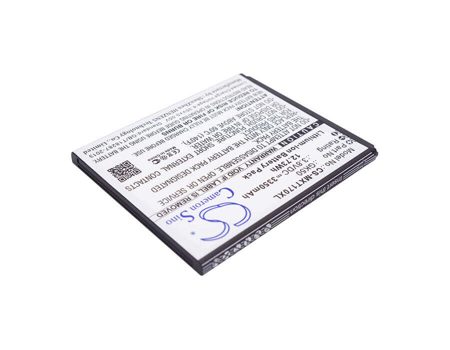 3.8V, Li-ion, 3350mAh, SmartPhone battery fits Motorola, Gk50, Moto E Power, Moto E3 Power, 12.73Wh Mobile, SmartPhone Cameron Sino Technology Limited (Smartphone)