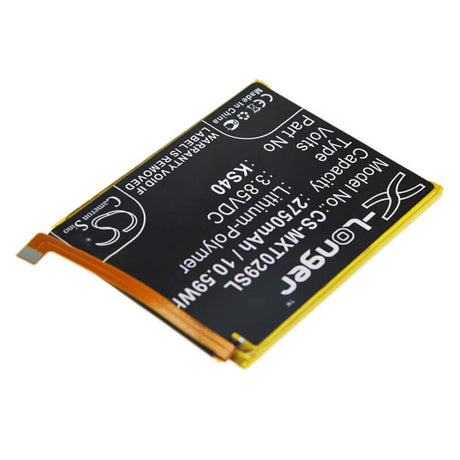 3.85V, Li-Polymer, 2750mAh, SmartPhone battery fits Motorola, Ks40, Moto E6 Play, Xt2029-1, 10.59Wh Mobile, SmartPhone Cameron Sino Technology Limited (Smartphone)