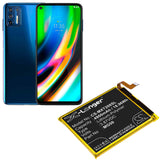 3.87V, Li-Polymer, 4900mAh, SmartPhone battery fits Motorola, Mg50, Moto G9 Plus, Moto G9 Plus 2020, 18.96Wh Mobile, SmartPhone Cameron Sino Technology Limited (Smartphone)