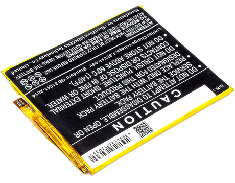 3.8V, Li-Polymer, 2700mAh, SmartPhone battery fits Motorola, Hd40, Moto Z Force 2nd, Moto Z Force 2nd Gen, 10.26Wh Mobile, SmartPhone Cameron Sino Technology Limited (Smartphone)