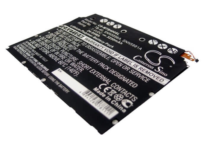7.4V, Li-Polymer, 3250mAh, Tablet battery fits Motorola, Snn5881a, Mz604, Xoom, 24.05Wh Tablet Cameron Sino Technology Limited
